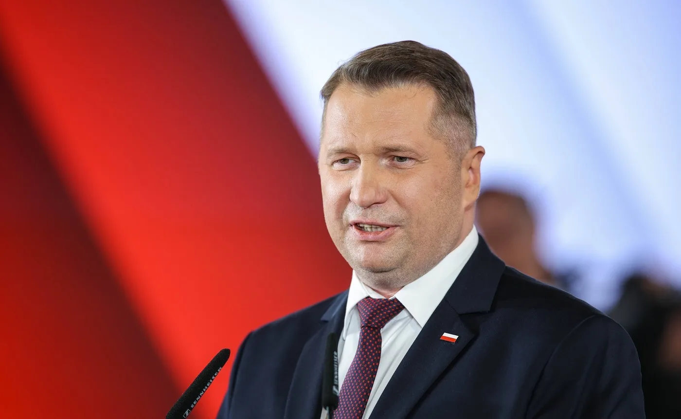 Przemyslaw Czarnek la un eveniment politic al partidului PiS în Polonia