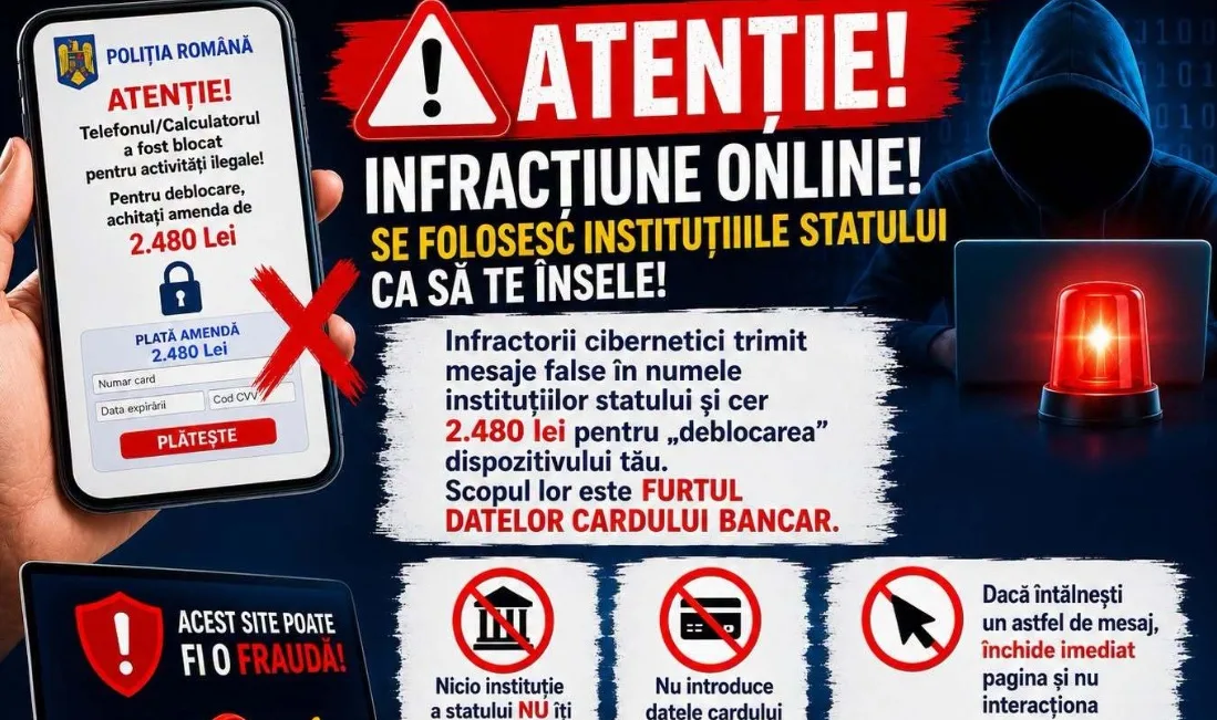 Hackerii folosesc false campanii antifraudă pentru a fura banii din conturi