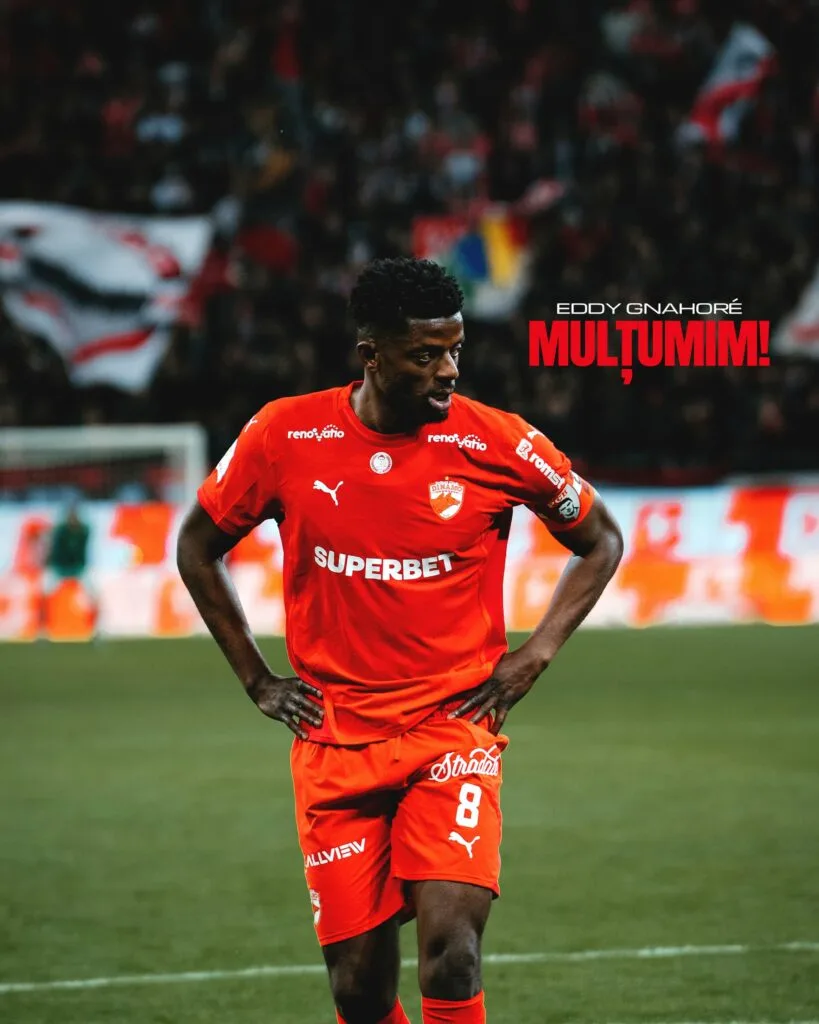 Eddy Gnahoré părăsește Dinamo după un sezon și jumătate