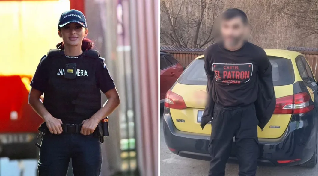 Jandarmeriță din Vâlcea care a prins un hoț la o mânăstire din județ