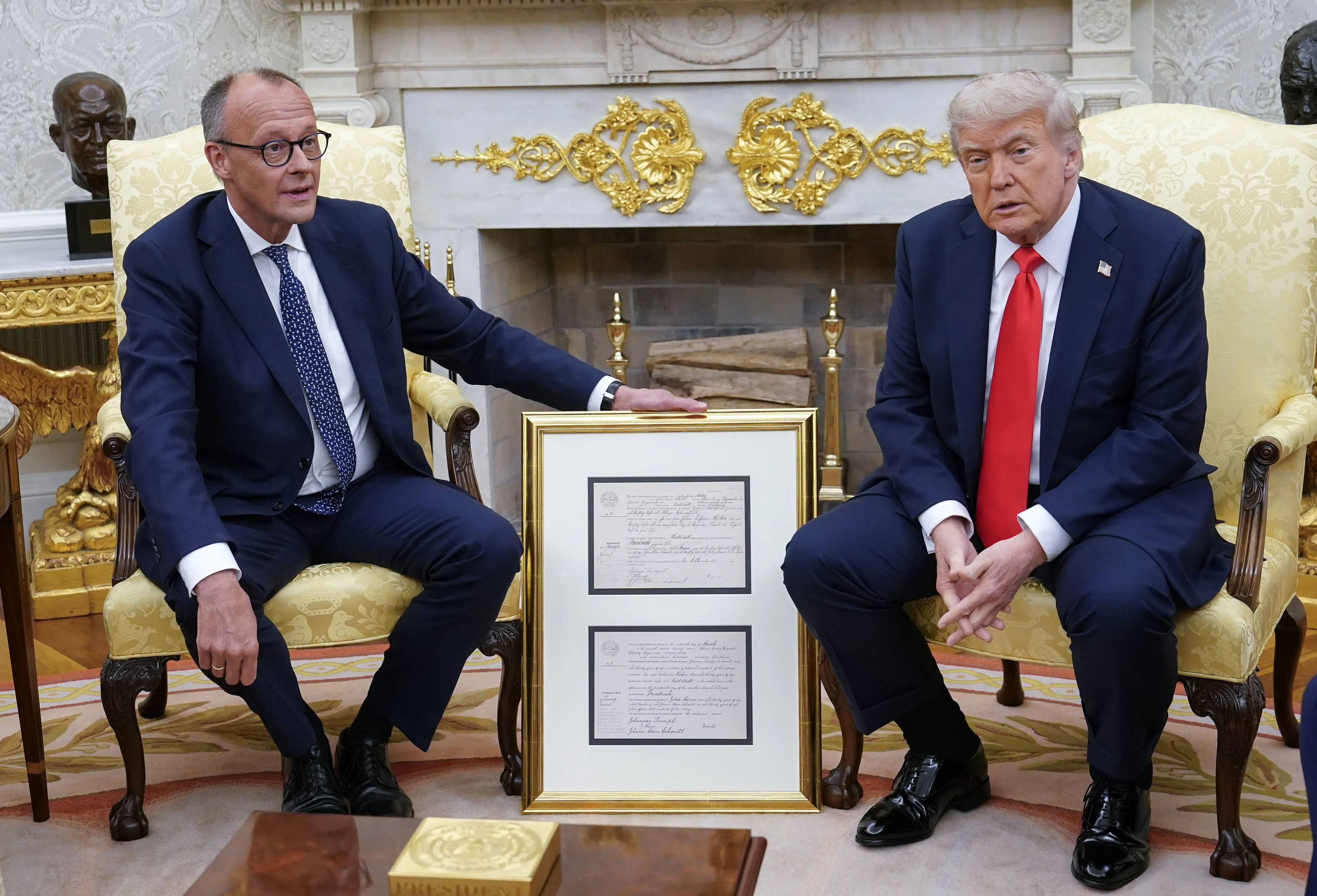 Cancelarul german Friedrich Merz la întâlnirea cu Donald Trump de la Casa Albă