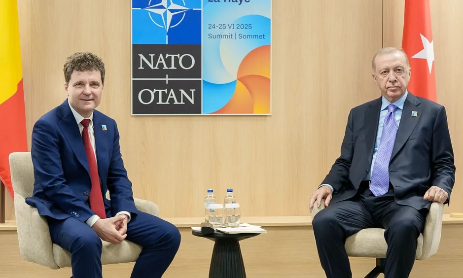 Nicușor Dan și Erdogan participă la ceremonia corvetei August Roman
