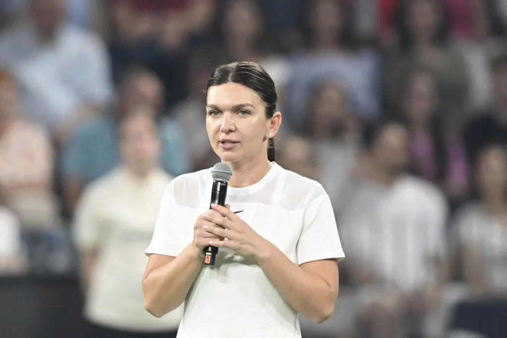 Simona Halep, retragere emoționantă la BTarena din Cluj