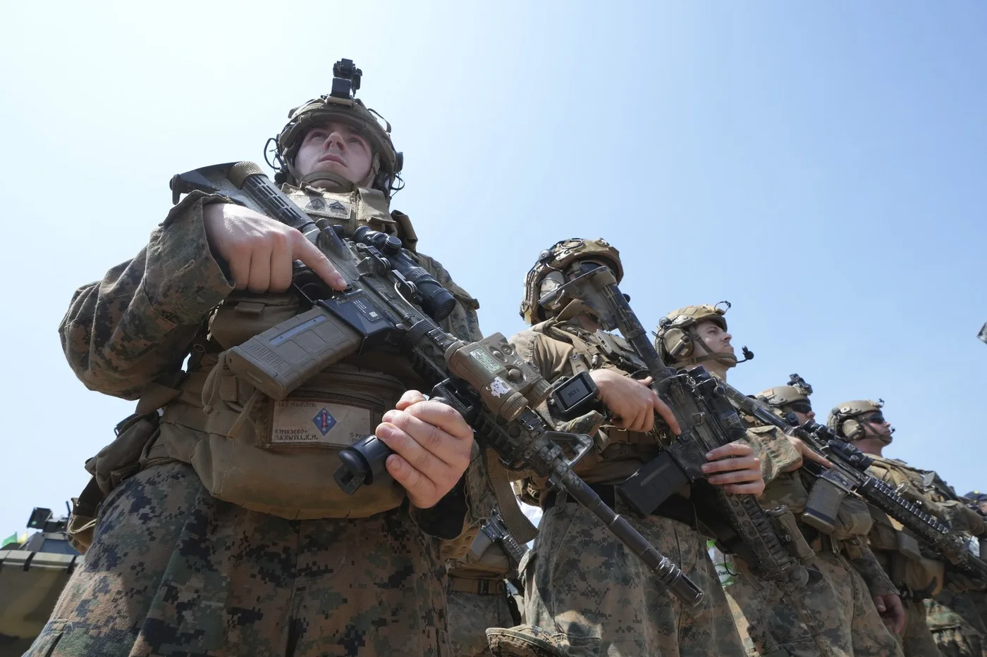 Soldați americani desfășurați în Orientul Mijlociu, în apropierea granițelor Iranului