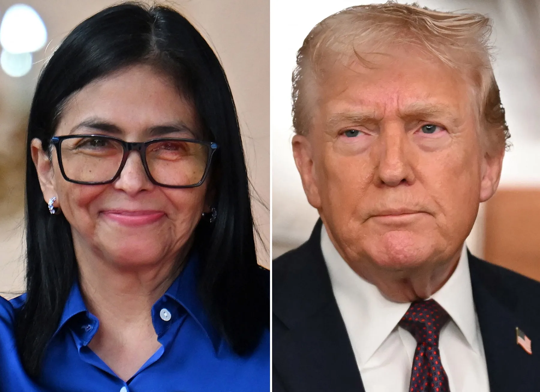 Donald Trump și Delcy Rodriguez în contextul exporturilor de petrol venezuelean