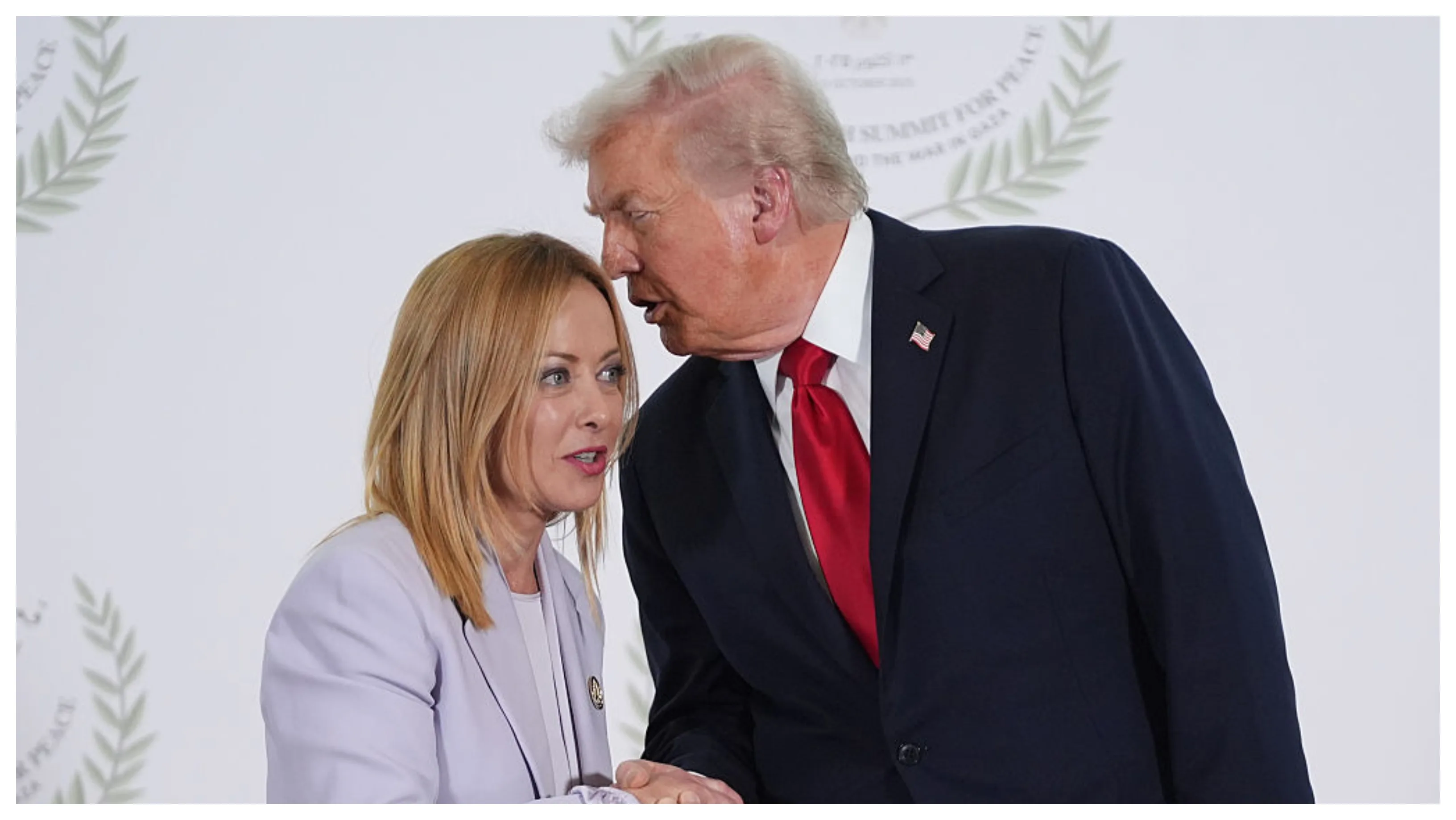 Donald Trump și Giorgia Meloni în contextul crizei din Orientul Mijlociu
