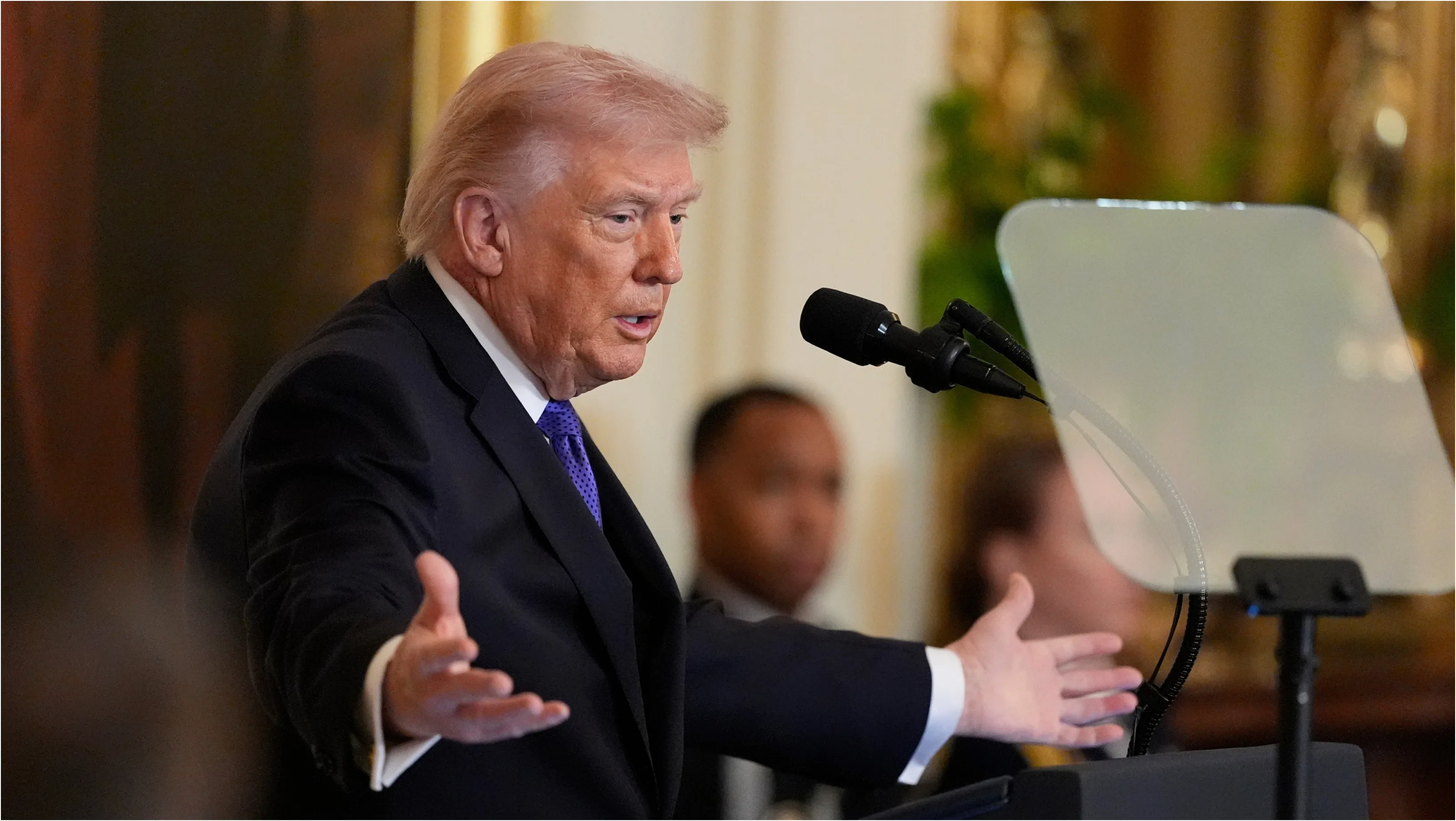 Donald Trump vorbind despre războiul din Iran și loviturile SUA