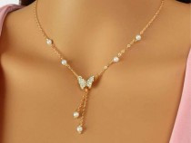 colier-in-forma-de-fluture-si-perle-artificiale